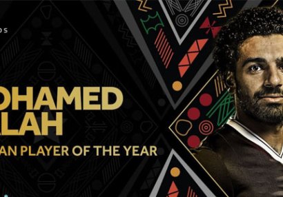 Məhəmməd Salah yenə Afrikanın ən yaxşısı oldu