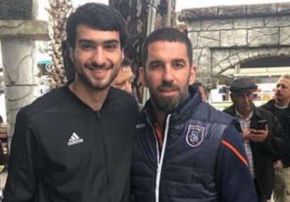 Mahir Mədətov Arda Turanla görüşdü - FOTO