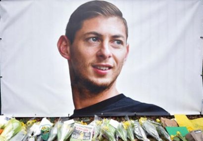 Emiliano Salanın itkin düşdüyü təyyarənin qalıqları tapıldı