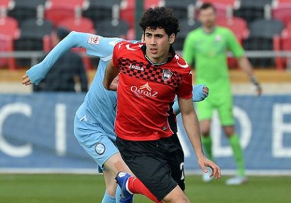 “Qəbələ”nin futbolçusuna bir oyunluq cəza