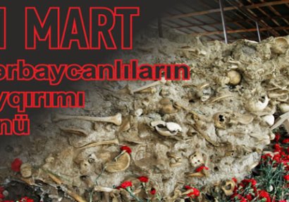Bu gün Azərbaycanlıların Soyqırımı Günüdür