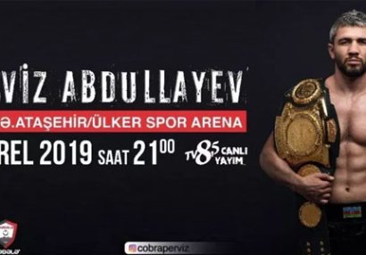 “Kobra” Pərviz növbəti döyüşünə çıxacaq