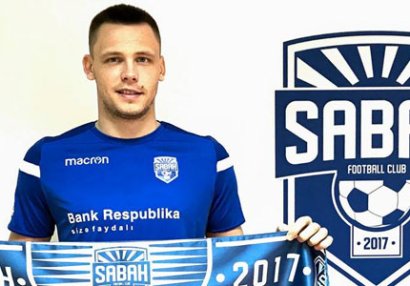 “Sabah” Ukrayna millisinin sabiq üzvünü transfer etdi