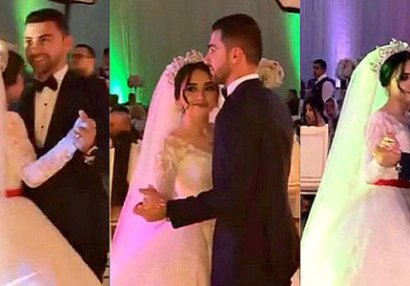 Məşhur idmançımızın qız toyu oldu: bu dəfə xanımını gizlətmədi - FOTO/VİDEO
