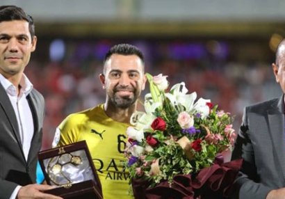 Xavi futbolla vidalaşdı