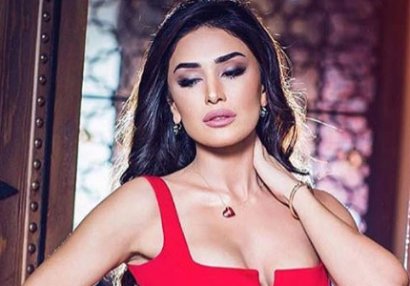 Pərvin Abıyeva idman zalında - FOTO