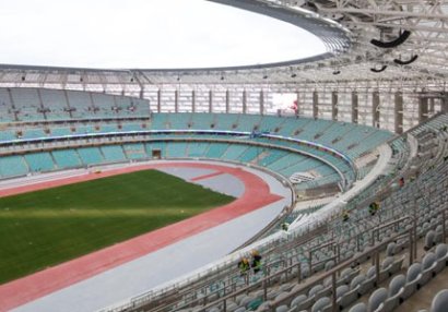 Bakı Olimpiya Stadionunun tamaşaçı tutumu azaldıldı