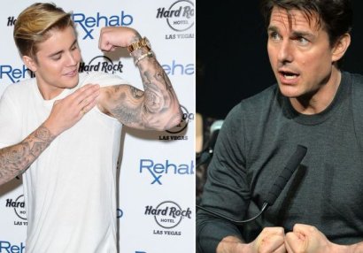 Castin Biber Tom Kruzu rinqə dəvət etdi, Makqreqor təşkilatçı olmaq istədi - FOTO