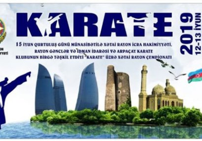 Arpaçay Karate Klubunun təşkilatçılığı ilə Karate üzrə seminar və Açıq Çempionat keçirilib