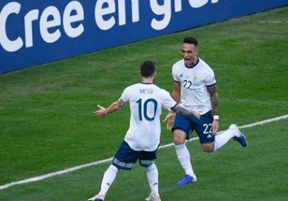 Argentina yarımfinala çıxdı, Braziliyaya rəqib oldu - VİDEO
