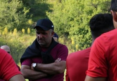 Tərlan Əhmədov futbolçularından razı qalıb