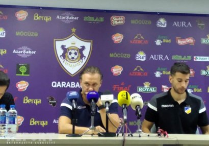 APOEL-in baş məşqçisi: \