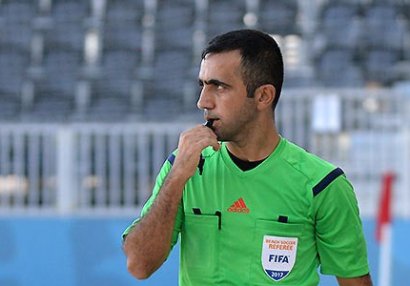 Azərbaycanlı FIFA referisi Avroliqaya təyinat aldı