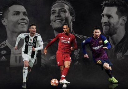 UEFA mövsümünün ən yaxşı futbolçusu adına namizədləri açıqladı