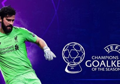 UEFA: Mövsümün qapıçısı