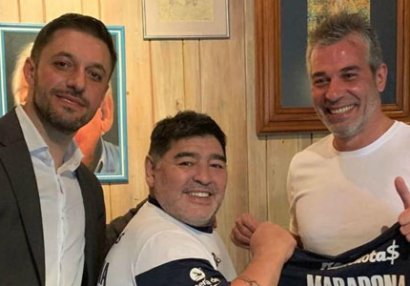 Maradonanın yeni klubu açıqlandı