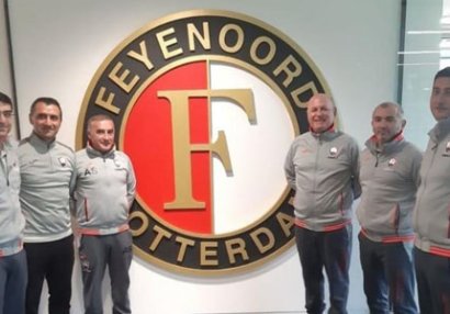 “Qəbələ”nin nümayəndələri “Feyenoord”un düşərgəsində