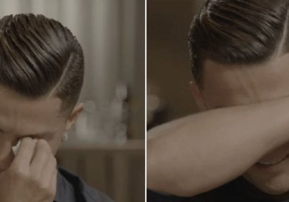 Ronaldo göz yaşı tökdü: \