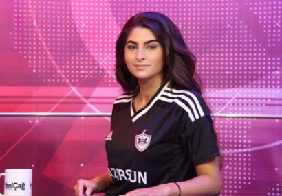 Aparıcıdan “Qarabağ”a dəstək: Efirə belə çıxdı - VİDEO