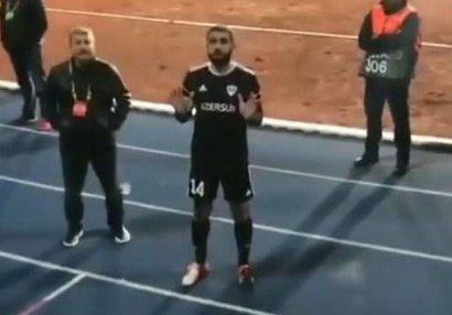 Rəşad Sadıqov azərbaycanlı azarkeşləri necə sakitləşdirdi? - VİDEO
