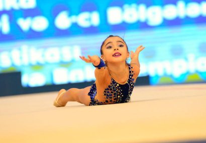Bədii gimnastikası üzrə Azərbaycan birinciliyi və Bakı çempionatının son günü başlayıb - FOTOLAR