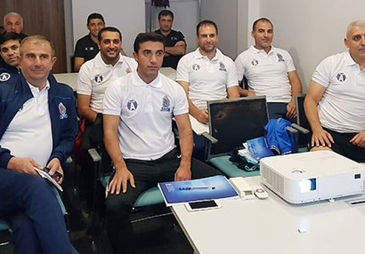 Ramazanov və Abdullayev məşqçi kursunda