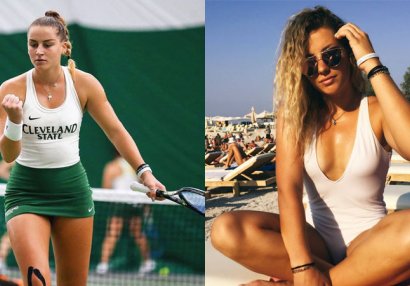 Tennisin yeni Mariya Şarapovası - FOTOLAR