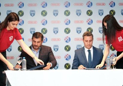 “Sabah” yeni sponsorla müqavilə bağladı - FOTOLAR