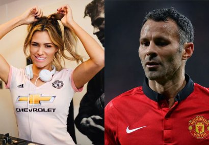 Məşhur futbolçunun özündən 15 yaş kiçik sevgilisi - FOTOLAR