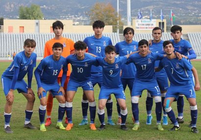 Rəzalət davam edir: U-17 yenə uduzdu, sonuncu oldu