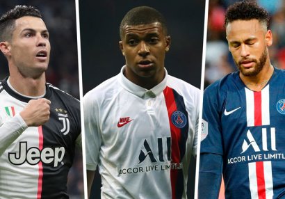Dünyanın ən bahalı 10 futbolçusu - Ronaldoya böyük şok