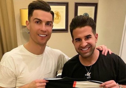 Ronaldo yeni imicdə - FOTO