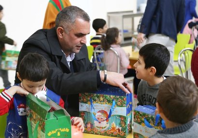 “Keşlə” internat məktəbini ziyarət edib