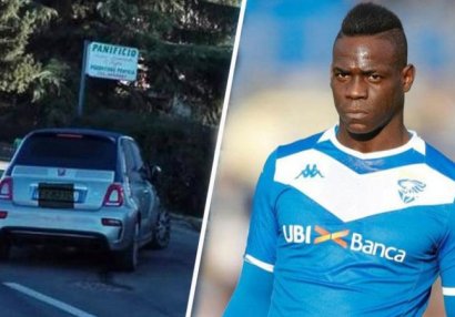 Sərxoş futbolçu maşınını qonşunun qaracına salmaq istədi, qəza törətdi