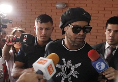 Ronaldinyo yenidən saxlanılıb