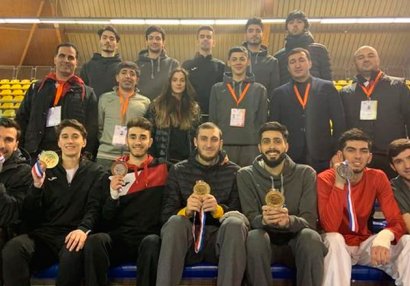 Азербайджанские таэквондисты завоевали 7 медалей в Нидерландах