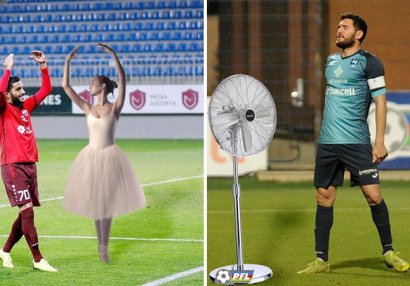 PFL-dən gülüş günü ilə bağlı maraqlı FOTOLAR