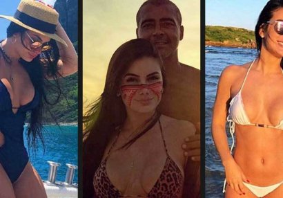 54 yaşlı Romarionun 23 yaşlı sevgilisi - FOTOLAR