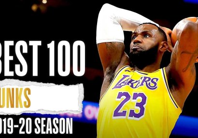 NBA-da mövsümün 100 ən yaxşı dankı - VİDEO