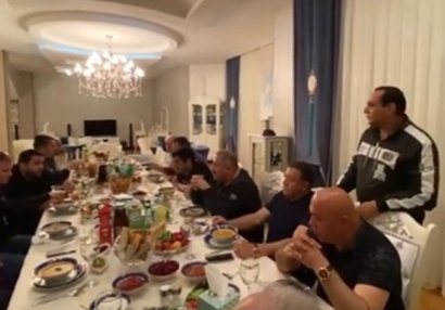 Azərbaycanlı idmançı məşhurlarla karantini pozdu - VİDEO