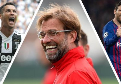 Ronaldu, yoxsa Messi? - Klopp seçimini etdi