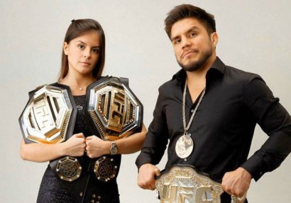 UFC çempionu bu qıza görə karyerasını bitirdi - FOTOLAR