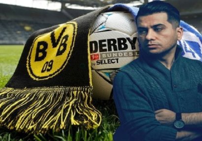 Məşhur şərhçimiz Bundesliqa oyununun sonunda meyxana dedi - VİDEO