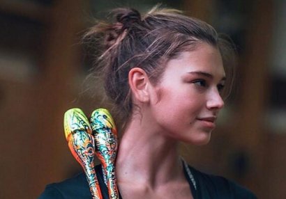 Gözəl gimnastın bu paylaşımı təqibçilərini coşdurdu - FOTO