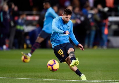 Messi yenə fərdi məşq etdi - FOTOLAR