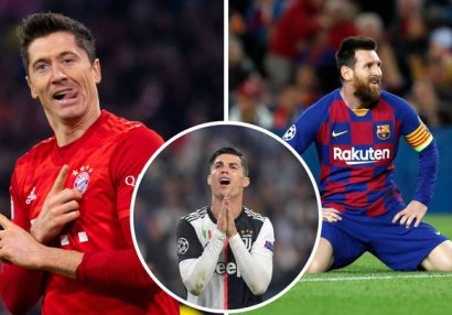 Levandovski Messi və Ronaldunu qabaqladı - \