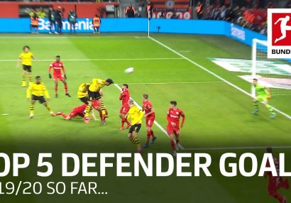 Bundesliqa: Müdafiəçilərin vurduğu ən yaxşı 5 qol - VİDEO