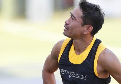 Naqatomo vidalaşdı, göz yaşlarını saxlaya bilmədi - FOTOLAR