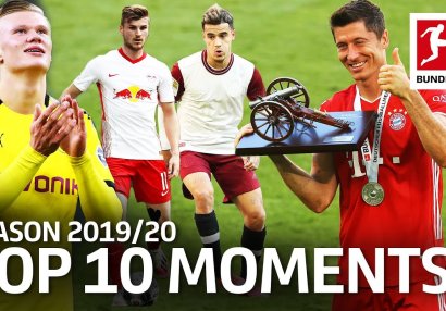 Bundesliqada mövsümün ən yaxşı 10 anı - VİDEO