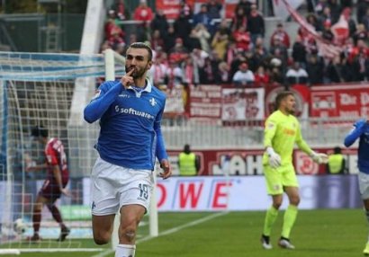 Almaniya klubunun futbolçusu millimizdə oynamaq təklifini rədd edib